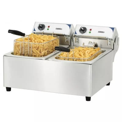 FRITEUSE ÉLECTRIQUE 2 X 4 LITRES